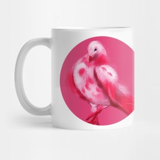 Pink bright dove Mug